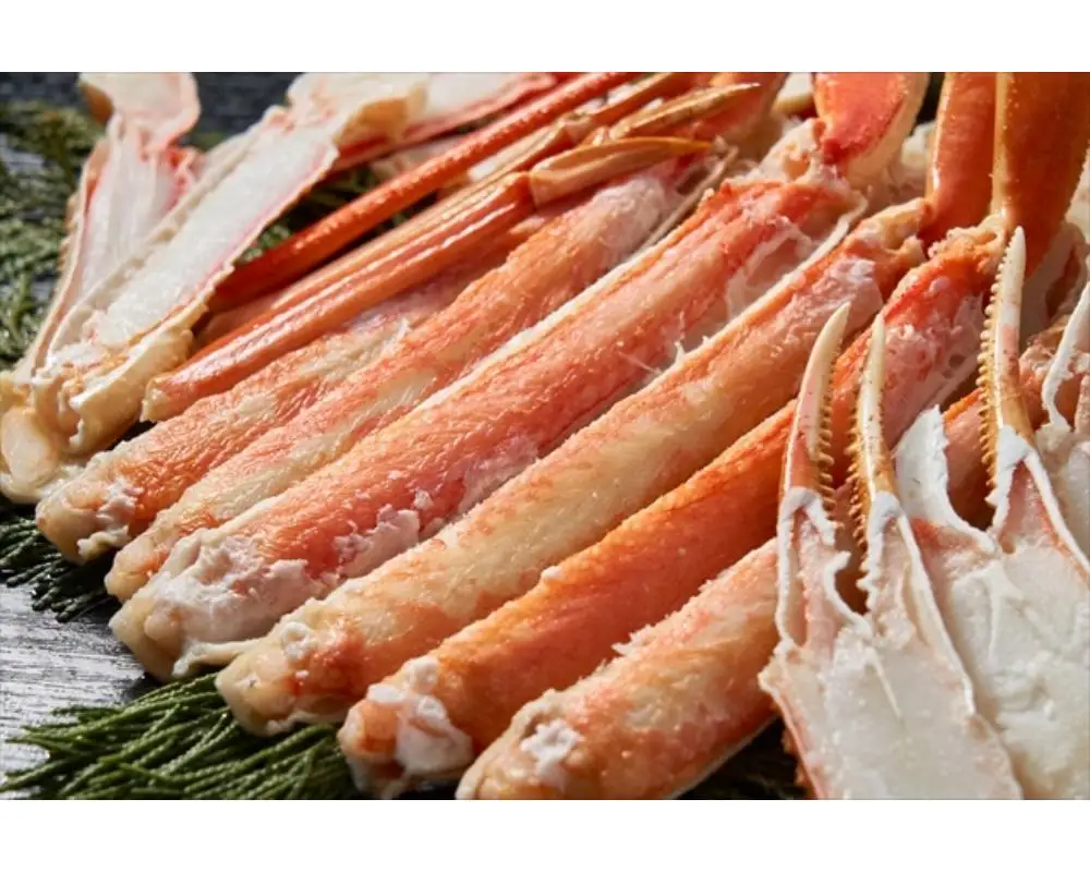 たらばがに＆ずわいがに（脚肉） 計約2kg