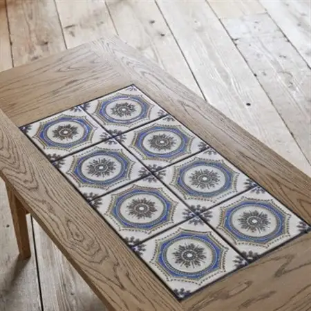 Majolica Tile Table【タイル色:ホワイト】【SWOF】_雑貨・日用品 机・テーブル 家具・インテリア _【1478103】