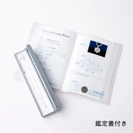 K18最上等級【Dカラー】大粒ダイヤモンドネックレス 0.3ct UP 爪留め【配送不可地域：沖縄県】【1469146】