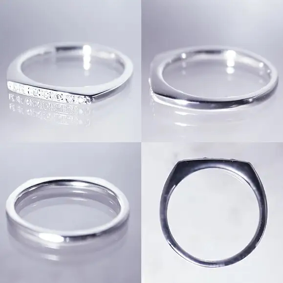 指輪 天然 ダイヤモンド 0.05ct ミニマル SIクラス【pt950】L_titia レティシア r-131（KRP）G58-1410