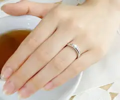 指輪 天然 ダイヤモンド 0.26ct SIクラス【pt950】r-104（KRP）N78-1410