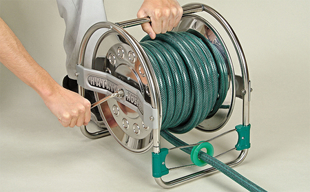 ステンノホースリール　SSD-20 日用品 散水用品 