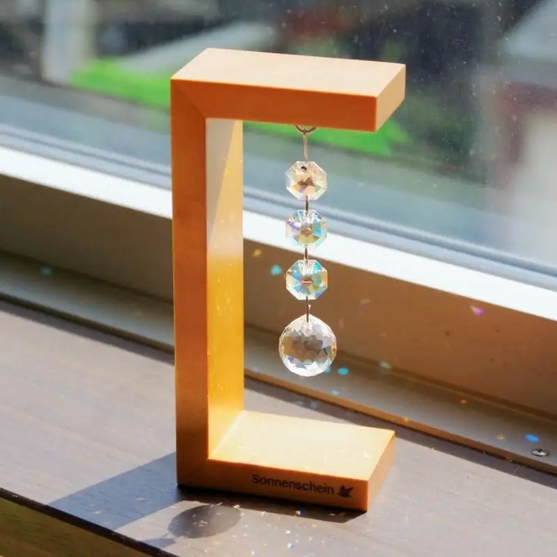 木製スタンドサンキャッチャー ”Sonnenschein”「3連ボール」　【12203-0197】