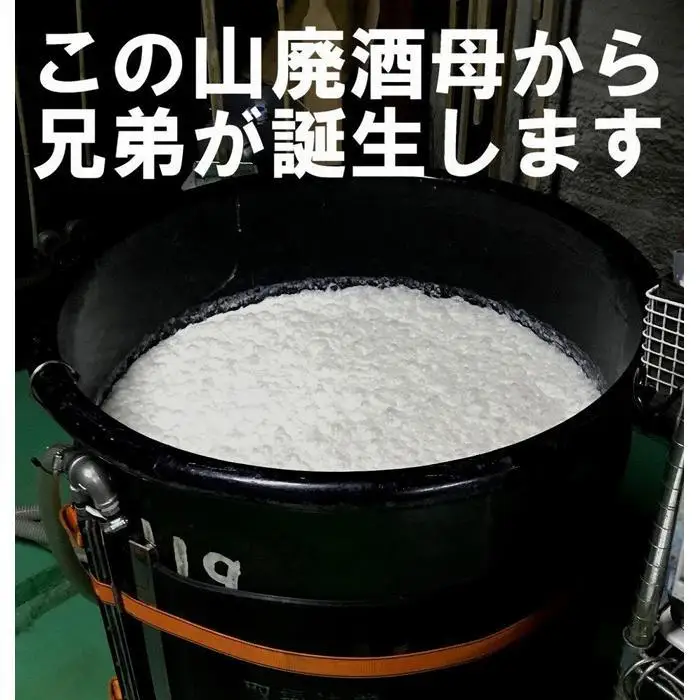 佐渡の山廃兄弟セット　1800ml×2本（山廃純米大吟醸、山廃純米ＧＯＮ　各1本）