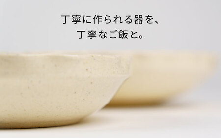 【美濃焼】リンカ 白釉 地球にやさしい再生土(廃磁器25%)【BIJINTOUKI/美人窯】食器 ボウル プレート 鉢 皿 パスタ皿 カレー皿 副菜鉢 サラダボウル2点 セット 白色 ホワイト アイボリー エクリュ 送料無料[MDF025]