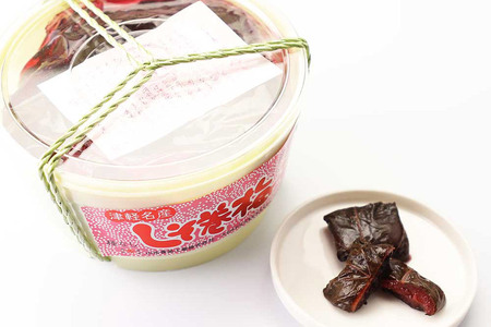  【山市食品工業】しそ巻梅干 530g