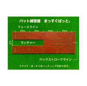 ゴルフ練習用・SUPER-BENTパターマット90cm×10ｍと練習用具（パターマット工房 PROゴルフショップ製）