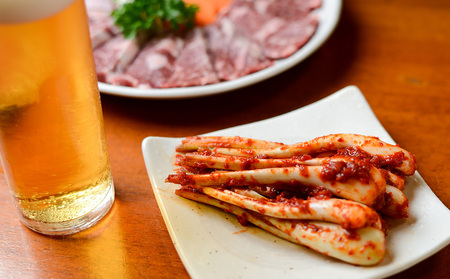 島らっきょう【久ー韓】沖縄初！韓国本場味「島らっきょうキムチ」4パック キムチ