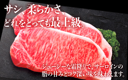 【日本三大和牛】近江牛サーロインステーキ 170g × 2枚