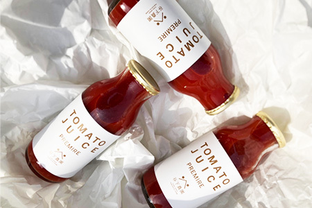 ≪有機JAS認証≫プレミアム トマトジュース（180ml×3本）【61-13】