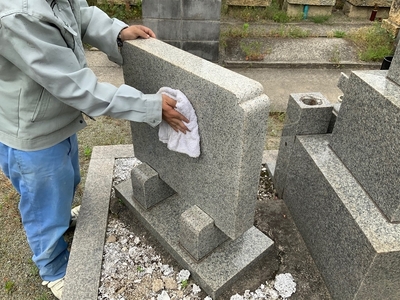 お墓参り代行サービス（年1回プラン）【墓参り 墓掃除 兵庫県 高砂市】