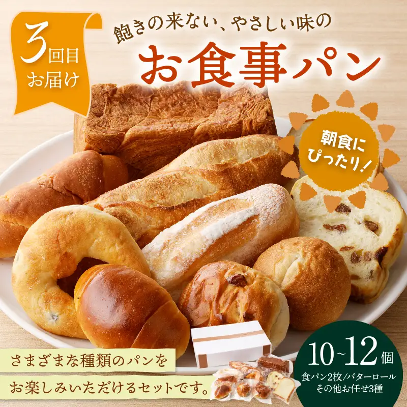 お楽しみ パン 3カ月定期便【訳あり】冷凍 パン