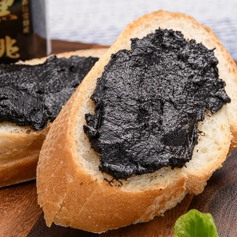 ≪青森県産 熟成黒にんにくペースト≫ 黒兆 350g (70g入りビン×5本) 【常盤加工販売組合】 無添加 F41-0055