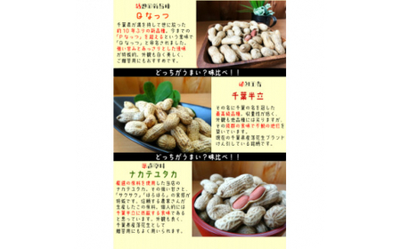 三種落花生味比べセット(750g)各250g|千葉県旭市 落花生