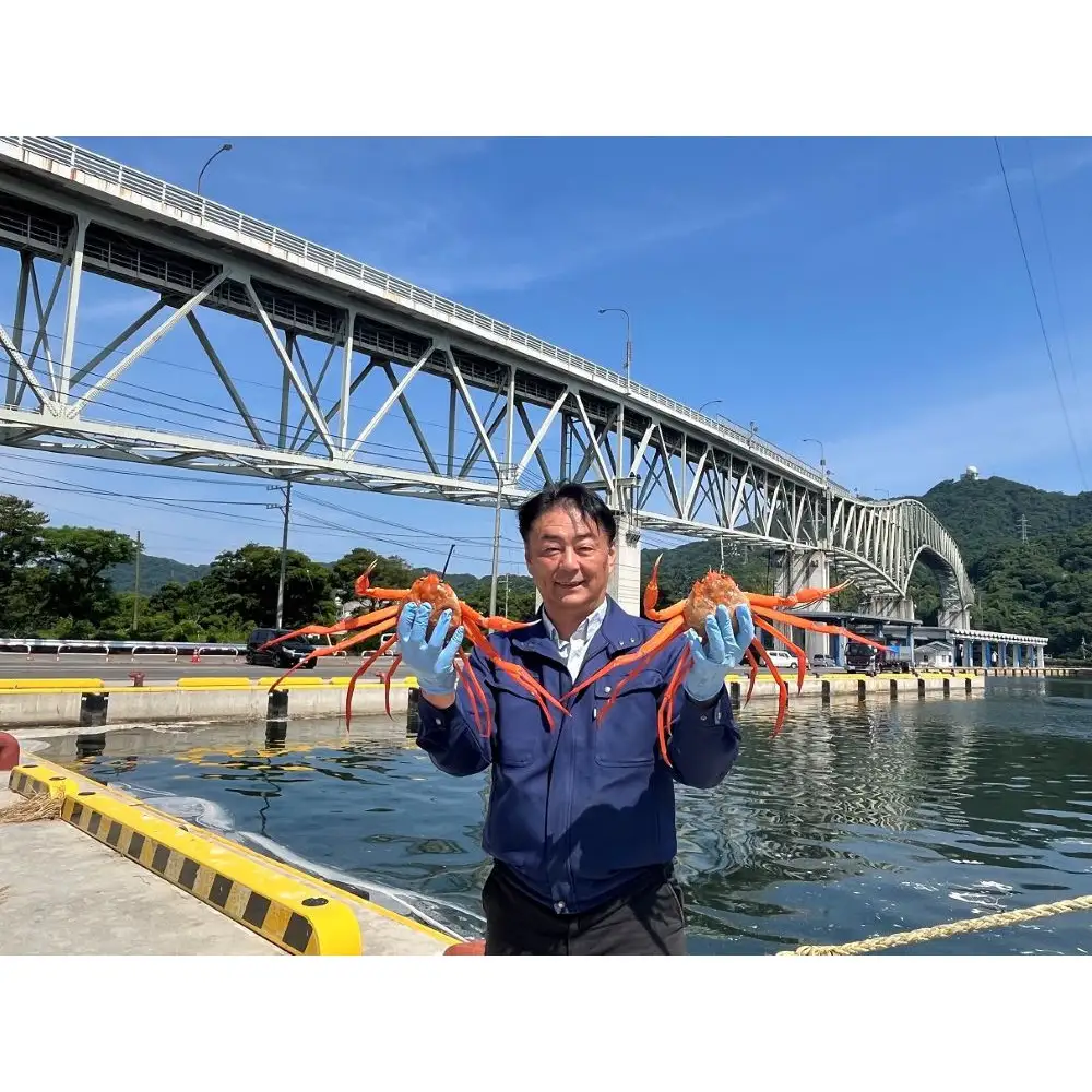 境港産紅ズワイガニ(計800g/脚肉500g・爪肉300g)