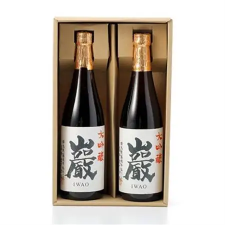 巌(いわお)「大吟醸」720ml×2本_酒・アルコール 大吟醸 日本酒 sake サケ_【1391372】