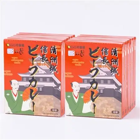 清洲城信長ビーフカレー(中辛)　12個セット_惣菜・加工品 レトルト    惣菜・加工品 カレー  _【1142687】