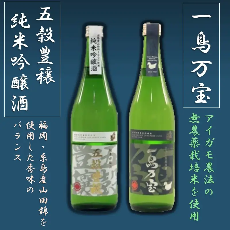 【創業150年】瑞穂菊酒造 純米酒セット 720ml×2本【B3-015】