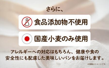 「3ヶ月定期便（毎月）」【卵・乳アレルギー対応】無添加パンセット（8種類）  パン