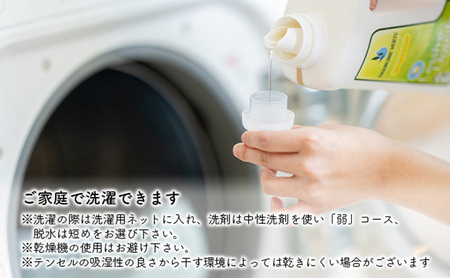 ふわっとろ～り　テンセル・ましゅまろふとん　150×210cm　テンセル100％わた0.7kg入 寝具 体にフィット 滑らか 肌に優しい 吸湿性 ムレ感なし 洗える  クリームベージュ