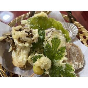 三徳山 谷川天狗堂 究極の自然食 名物 山菜料理 お食事券（4名様分）