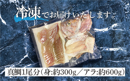 敦賀真鯛 お造りセット[041-a006]