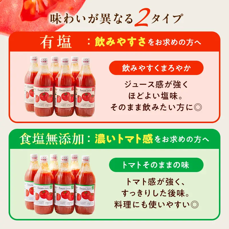 【食塩無添加】とまとジュース「ふるさとの元気」500ml 20本入 トマト 野菜 やさい 故郷 ふるさと 納税 国産 北海道産 北海道 下川町 F4G-0173