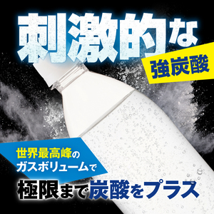 炭酸水 富士山の強炭酸水 500ml 24本 ドリンク 飲み物 アイリスオーヤマ ラベルレス