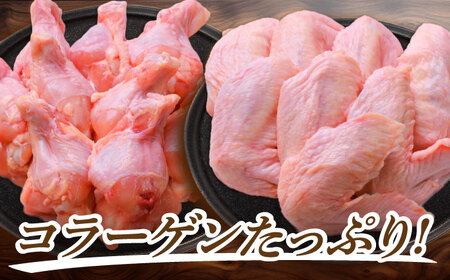 恵那どり 手羽先20本 手羽元25本 小分け セット (約2.2-2.8kg) [TEZ012] 手羽先