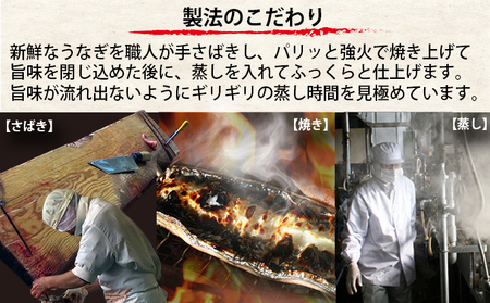 a15-609　食品添加物不使用の 浜名湖うなぎ蒲焼2尾