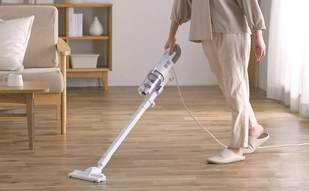 掃除機 スティッククリーナー コード式 SCA-112-W ホワイト アイリスオーヤマ 家電 電化製品 AC式 サイクロン 2way スティック ハンディ スティック掃除機 ハンディ掃除機 一人暮らし アイリス 宮城 宮城県 大河原町