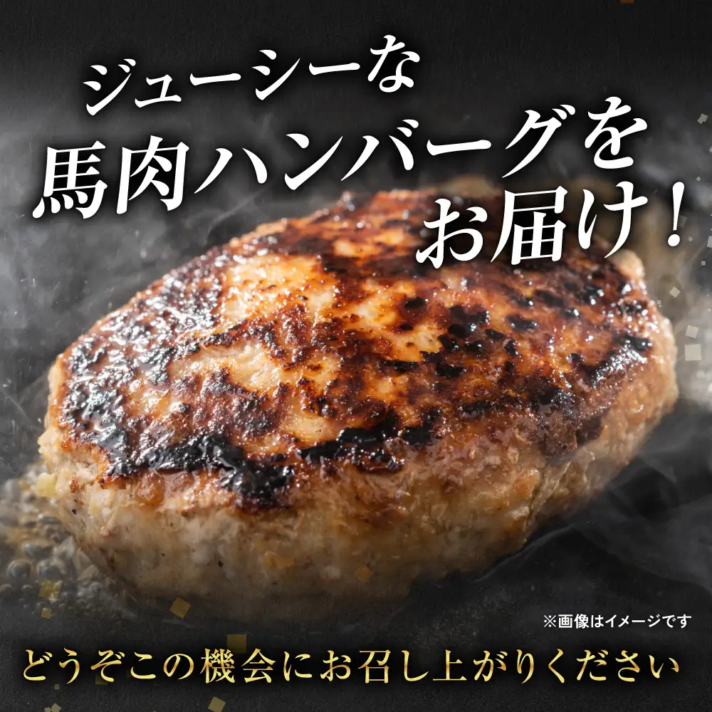 馬肉ハンバーグ 150g×10個 【熊本県産 ジャージー牛乳使用】 ハンバーグ おかず 惣菜 洋食 お肉 肉 にく 馬肉 熊本県 八代市
