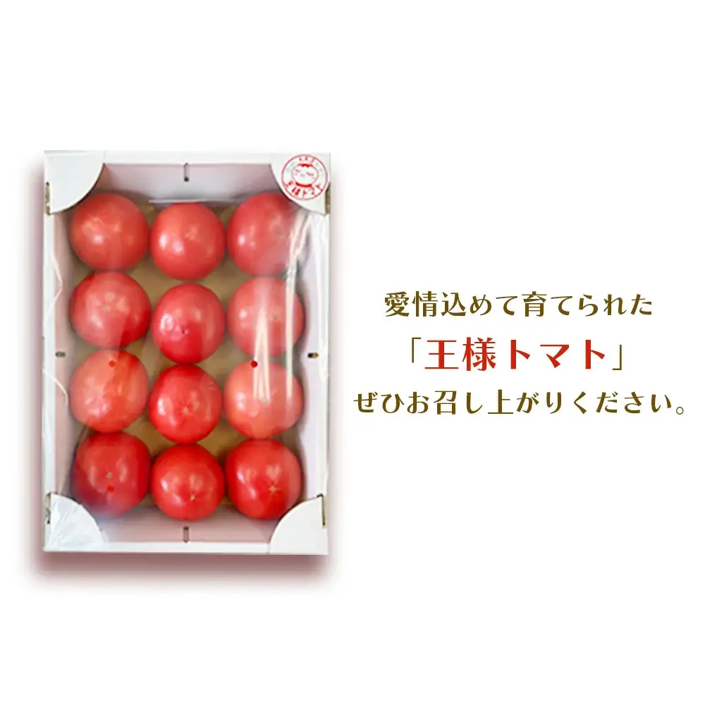 王様トマト 約2.5kg　【11218-0713】