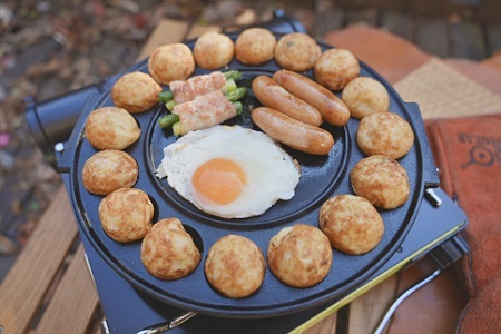 揖斐金型製作所　たこ焼きマルチプレート　ba08