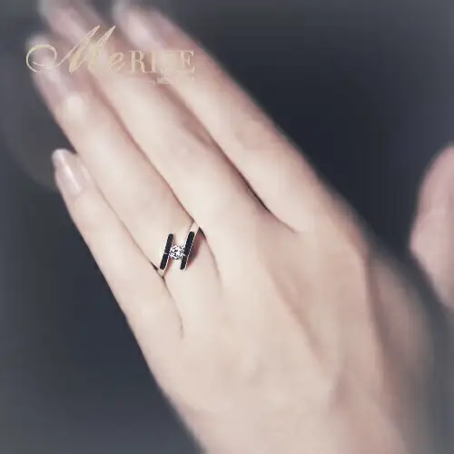 指輪 天然 ダイヤモンド 0.15ct SIクラス Aleksia アレクシア【pt950】r-271（KRP）N-1410
