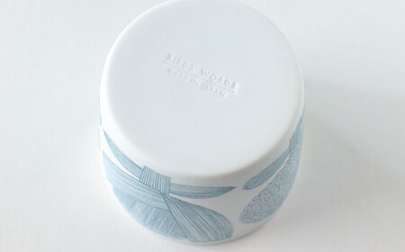【美濃焼】 カップ 6個セット ＜BIRDS' WORDS＞ DAY BY DAY CUP [BIRDS&FLOWERS] ブルー × イエロー × グレー 瑞浪市 / FLYWAY [AZCC020]