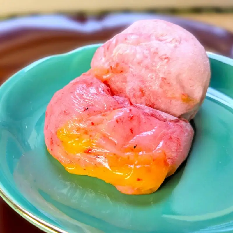 老舗餅屋さんが作るチーズ入り杵つき生丸餅(エビ) 18個入り