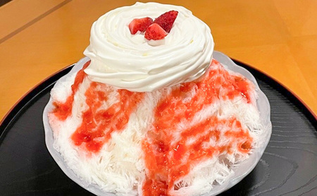 雪屋Conco5,000円お食事券 ふわふわ かわいい カキ氷 あんみつ スイーツ 古民家 カフェ 六文銭グルメ 帰省 土産 観光 長野県 上田市 信州