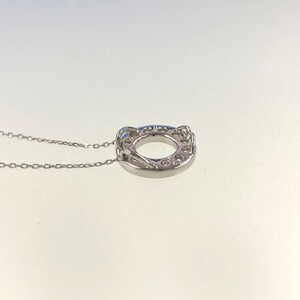 PT900　ダイヤモンドサークルペンダント　K05116-H