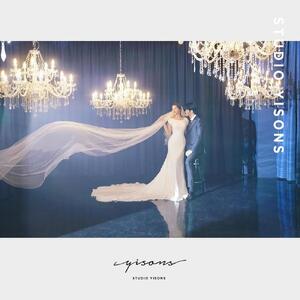 東北最大級の韓国フォトスタジオ STUDIO YISONS【フォトウェディング 3着 30ページ プラン】スタジオ撮影 ロケーション撮影 ドレス 和装 結婚 記念 婚礼 写真 撮影 カメラ 花嫁 花婿 福島県 いわき市