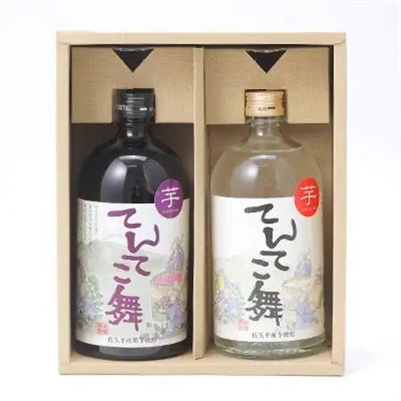 芋焼酎「てんてこ舞」25度 2種セット(720ml×各1本)_酒・アルコール 芋焼酎 焼酎 _【1491139】