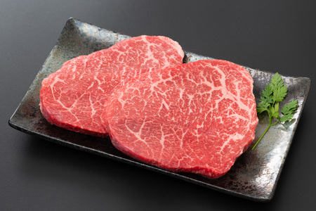 牛肉 【A4～A5】 博多和牛 モモステーキ 約500g （100g×5P） [MEAT PLUS 福岡県 筑紫野市 21761009]