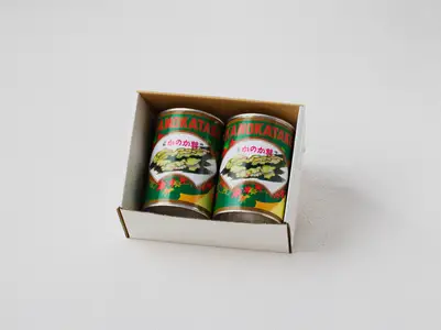 大江町柳川産 原木かのか茸（ブナハリタケ）水煮200g×2缶（固形量） 014-016