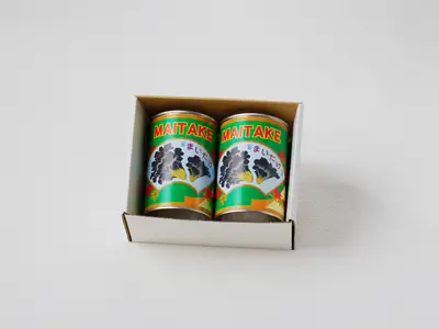 大江町柳川産 原木舞茸水煮220g×2缶（固形量） 014-018