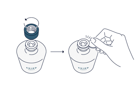 SHIRO　ホワイトリリー フレグランスディフューザー [01651]