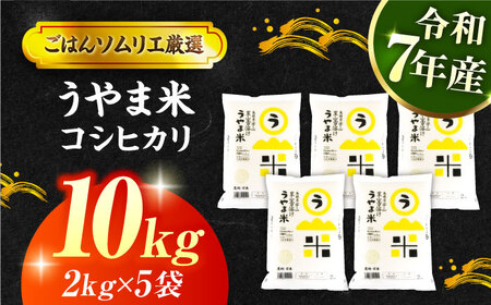 米 雪解け水で育った 島根県産「うやま米コシヒカリ（雲南市吉田町）」10kg(2kg×5)  島根県松江市/有限会社藤本米穀店[ALCG012] 米
