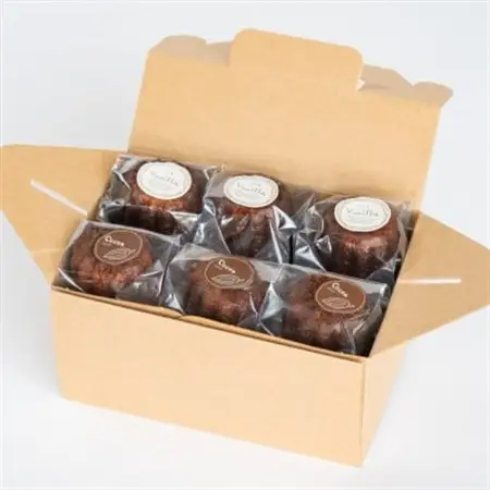 うずらカヌレ2種セット(ココア・バニラ)_菓子・スイーツ 洋菓子    菓子・スイーツ 焼き菓子  _【配送不可地域：離島】【1388898】