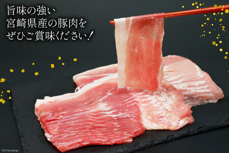 豚肉 宮崎県産 しゃぶしゃぶ 食べ比べ 300g×各2袋 計1.8kg [甲斐精肉店 宮崎県 日向市 452060711]