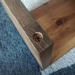 無垢材 スタッキングシェルフ 2個 W800×H220×D200 [2571]