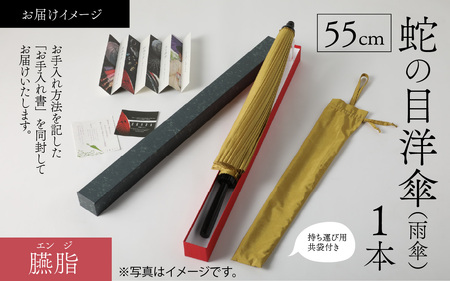 【臙脂】蛇の目洋傘　雨傘(親骨55㎝) [K-035003_09]